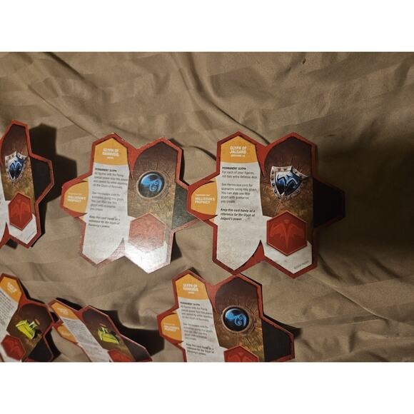 Heroscape Glyph Lot card x9 - Picture 3 of 6